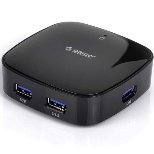 ORICO H4818-U3 Portable 4 Port USB3.0 HUB with VL812 Controller Black