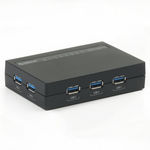 ORICO H7988-U3 Super speed 7 Port USB 3.0 Hub with 3ft USB 3.0 Cable and Power Adapter Black
