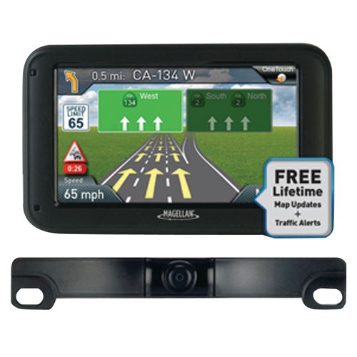 MAGELLAN RM5255SGBUC RoadMate(R) 5255TLM 5"" GPS Device with Free Lifetime Map & Traffic Updates & Back-Up Camera