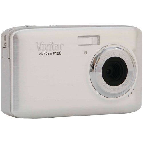 VIVITAR VF128-SIL 14.1 Megapixel VF128 Digital Camera (Silver)