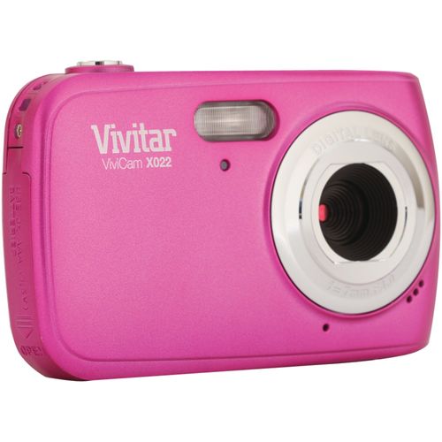 VIVITAR VX022-PNK 10.1 Megapixel VX022 Digital Camera (Pink)