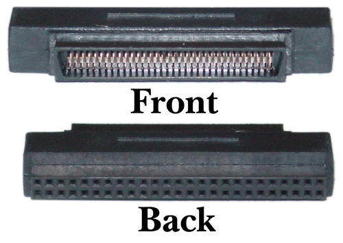 Internal SCSI Adapter, HPDB68 (Half Pitch DB68) Male to IDC 50 Female