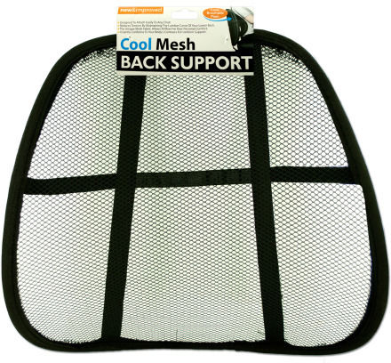 Mesh Back Support Rest Case Pack 10