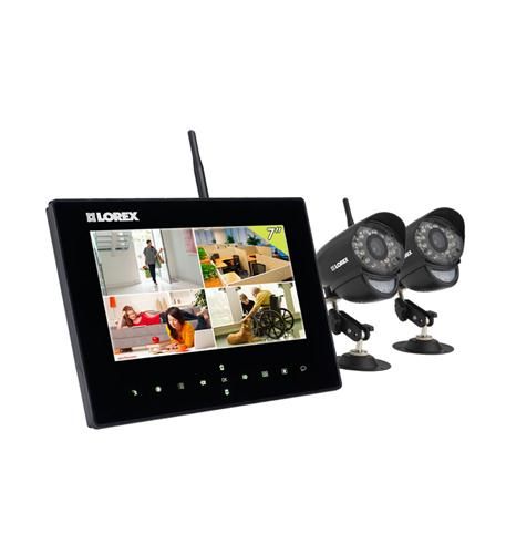7in LCD SD DVR 2 WIRELESS IN-OUT CAMERA