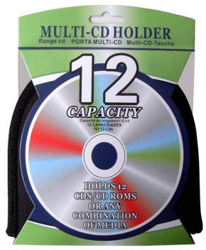 12-Disc CD Holder Case Pack 8