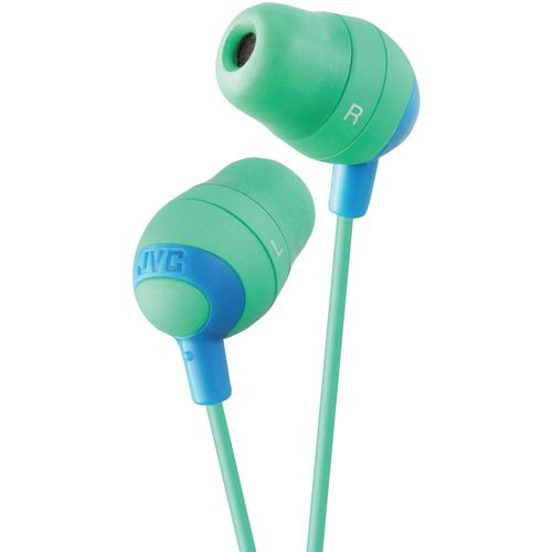 JVC HAFX32G Marshmallow Earbuds (Green)
