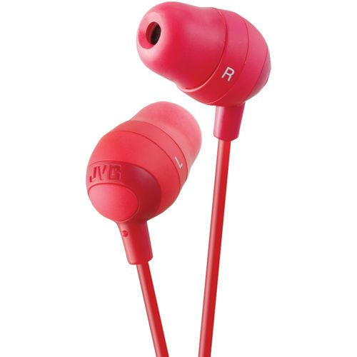 JVC HAFX32R Marshmallow Earbuds (Red)
