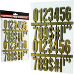 Tools 3D Gold Numbers and Symbols - 30 pc. Case Pack 2