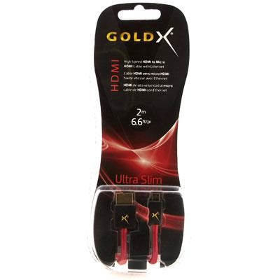 2m M Micro M HDMI Slim Red
