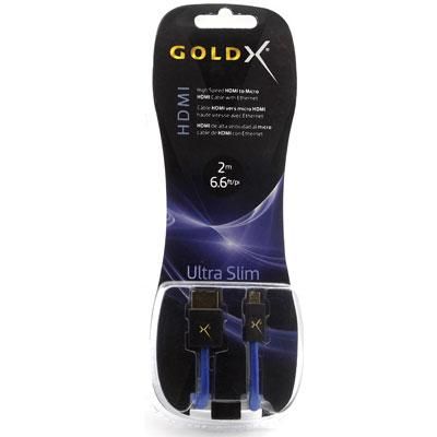 2m M Micro M HDMI Slim Blue