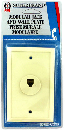 Modular Jack and Wall Plate Case Pack 24
