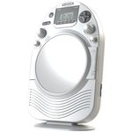 JENSEN JCR-525 AM/FM Stereo Shower Radio with CD