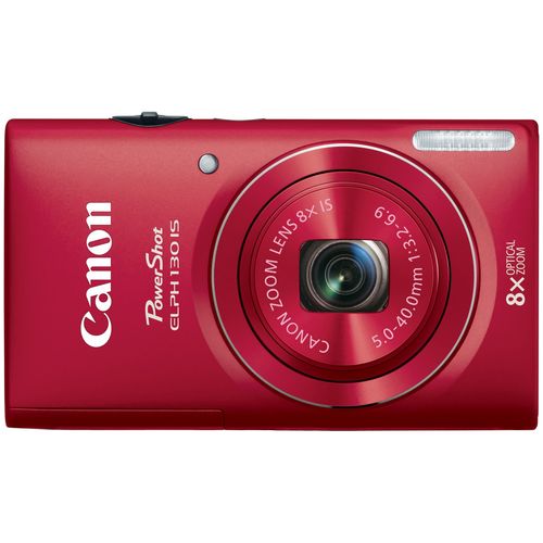 PowerShot ELPH 130 IS Red 16mp 8xOPT