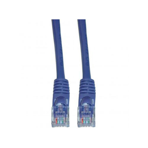 Cat 5e Purple Ethernet Patch Cable, Snagless / Molded Boot, 5 foot