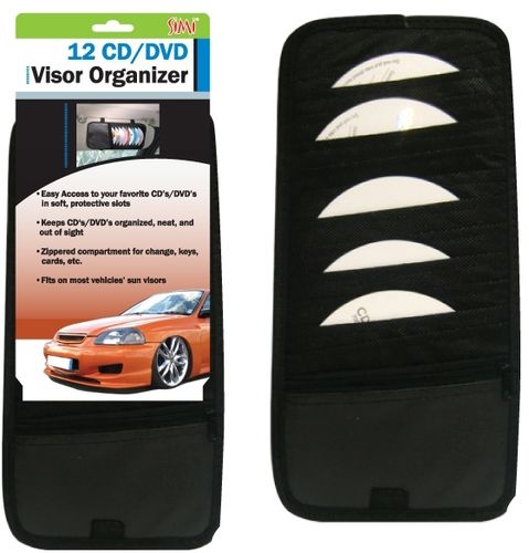Car Visor CD Holder - Case Pack 72 Holders Case Pack 72