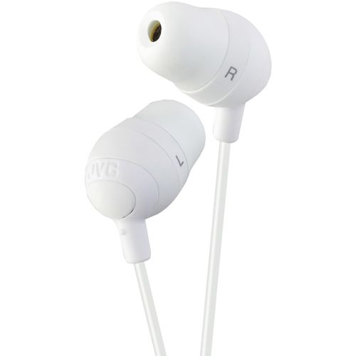 JVC HAFX32W Marshmallow Earbuds (White)