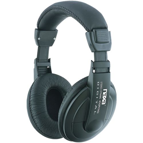 NAXA NE916 Super Bass Professional Digital Stereo Headphones with Volume Control