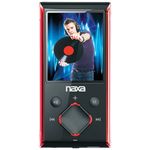 NAXA NMV173NRD 4GB 1.8"" LCD Portable Media Player (Red)