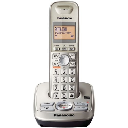 PANASONIC KX-TG4221N DECT 6.0 Plus Cordless Phone System (Single-Handset System)