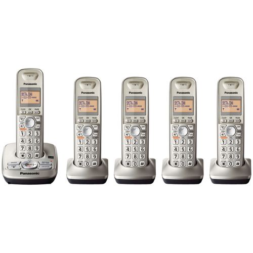 PANASONIC KX-TG4225N DECT 6.0 Plus Cordless Phone System (5-Handset System)