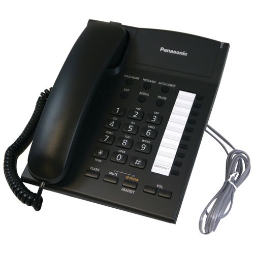 PANASONIC KX-TS840B Single-Line Speakerphone (Black)
