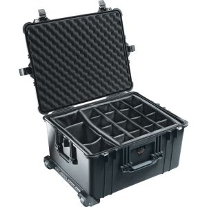 1620 Case w/Padded Dividers - Black