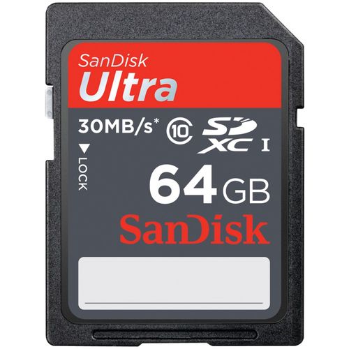 SANDISK SDSDU-064G-A46 Ultra SD(TM) Memory Card (64GB)