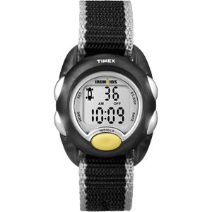 TIMEX IRONKIDS BLACK / SILVER T7B981