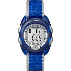 TIMEX IRONKIDS BLUE / SILVER T7B982