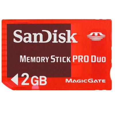 2GB Memory Stick Pro Duo