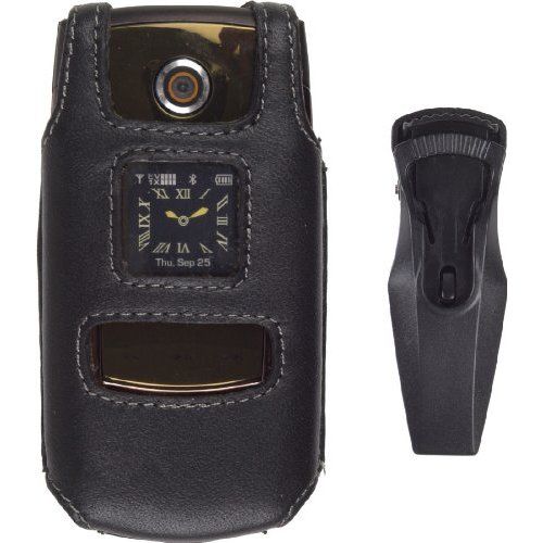 Premium Belt clip Leather Case for Samsung Renown SCH-U810