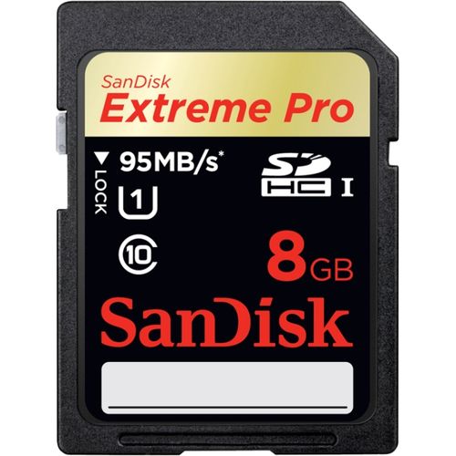 Extreme Pro SDHC 8GB UHS-1