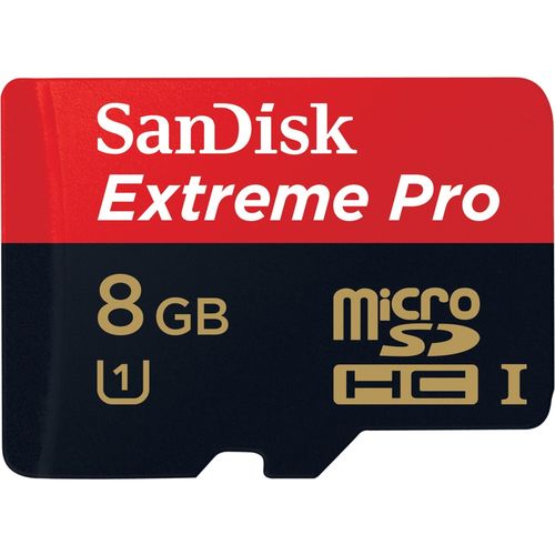 Extreme Pro 8GB microSDHC CL10