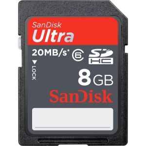 Ultra SDHC 8GB Class 6