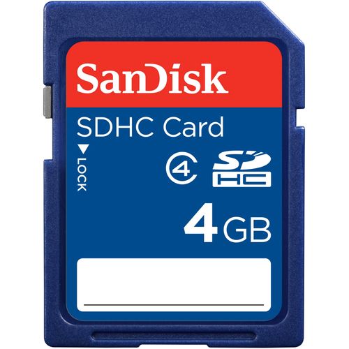 SDHC 4GB Memory Card Class 4