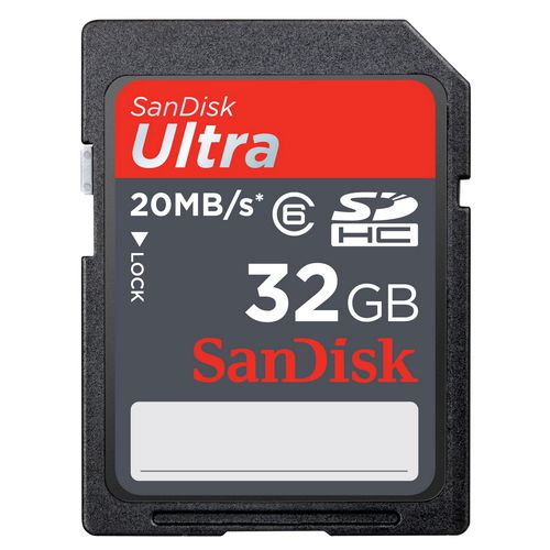 Ultra SDHC 32GB Class 6