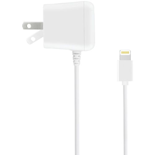 MACALLY MHOME10L 10-Watt Home Charger with Built-In Lightning(TM) Cable