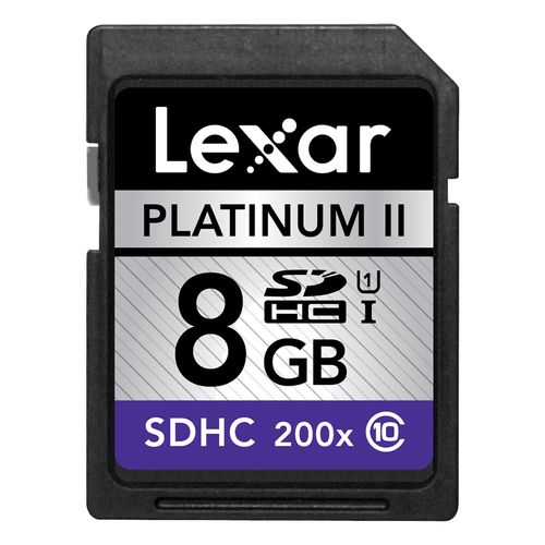 8GB Platinum II 200x SDHC Class 10