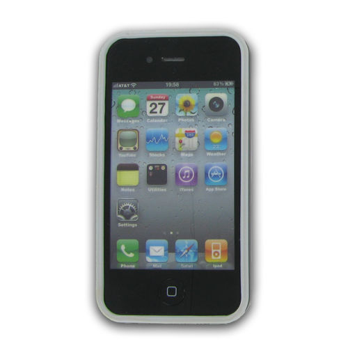 Apple iPhone 4S/ CDMA/ 4 Fusion Candy Cases Black + Grey+FREE Screen Protector