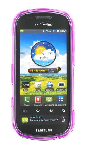 OEM Verizon Samsung Continuum Galaxy S SCH-I400 Snap-On Case (Purple)