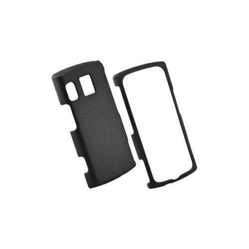 Rubberized Snap-On Case for Kyocera Zio M6000, Sanyo Zio SCP-8600 - Black