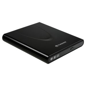 8X slim portable CD/DVD writer Black