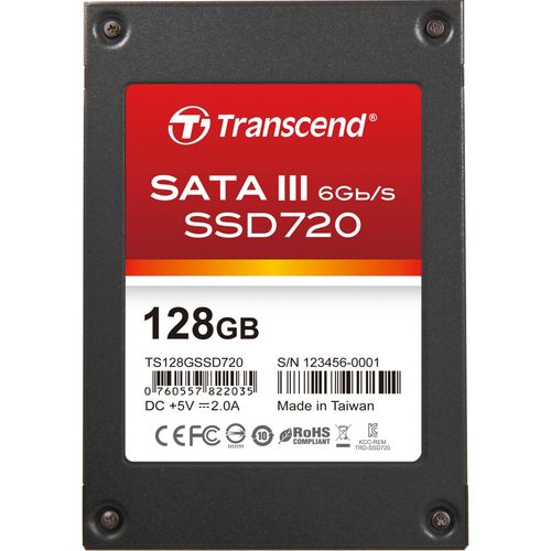 128G SSD 720, 2.5"", SATA3 MLC