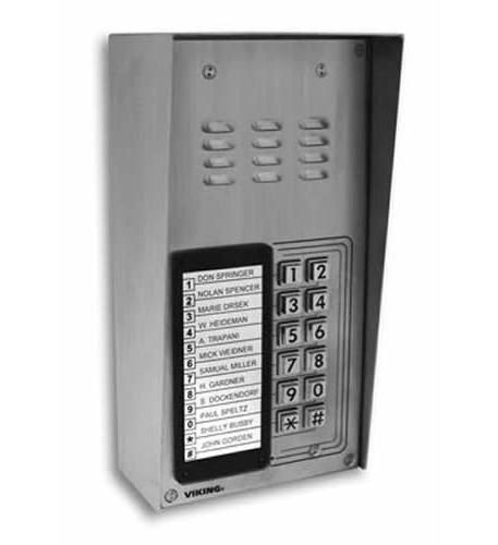 12 Button Apartment Entry Phone