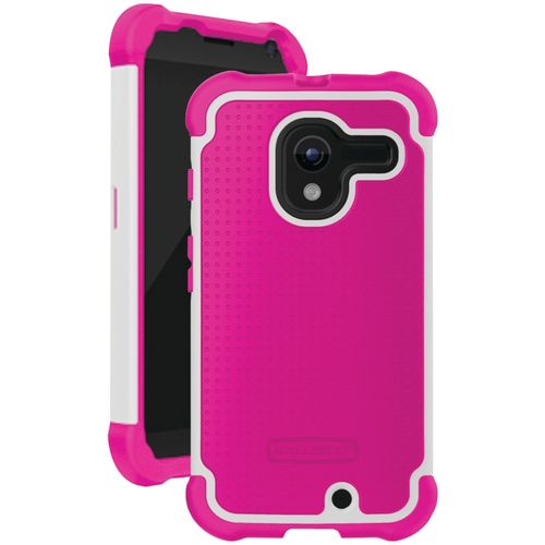 BALLISTIC SG1188-A055 Motorola(R) Moto X SG Case (Hot Pink//White)