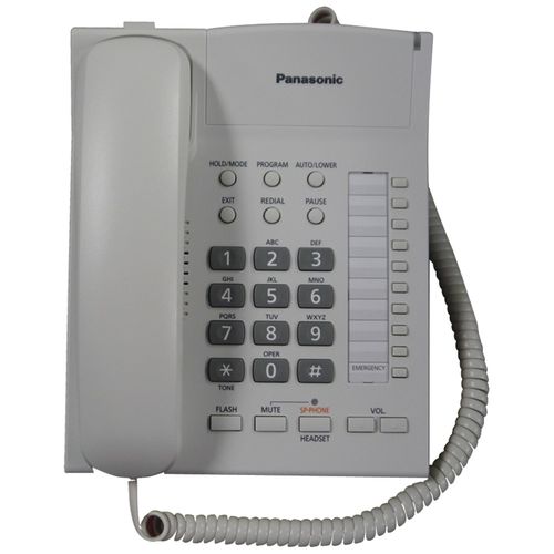 PANASONIC KX-TS840W Single-Line Speakerphone (White)