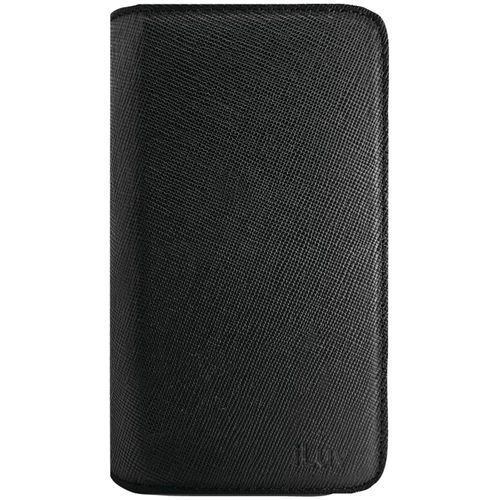 ILUV SS4JSTYBK Samsung(R) Galaxy S(R) IV JStyle l Premium Leather Wallet Case