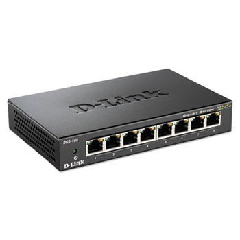 8-Port Gigabit Ethernet Switch, Unmanaged