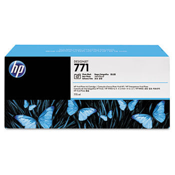 B6Y21A (HP 771) Ink Cartridge, 775 mL, Photo Black