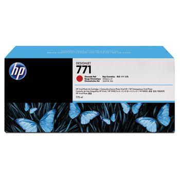 CR251A (HP 771) Ink Cartridge, 775 mL, Red, 3/Pk